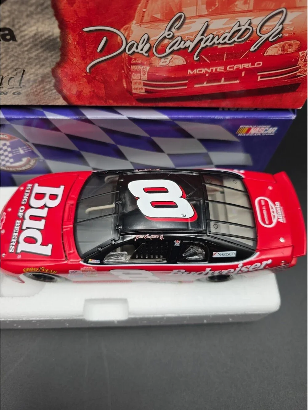 Dale Earnhardt Jr. #8 Budweiser Atlanta Winner 1999 Monte Carlo Action Car